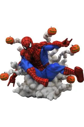 SPIDER-MAN PUMPKIN BOMBS FIGURA PVC 15 CM MARVEL COMIC GALLERY RE-ISSUE
