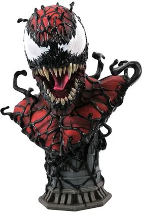 CARNAGE BUSTO RESINA 25 CM 1/2 SCALE LEGENDS IN 3D MARVEL COMICS