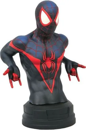 Miles Morales Spider-Man Mini Busto Resina 18 CM 1/6 Scale Marvel Comics