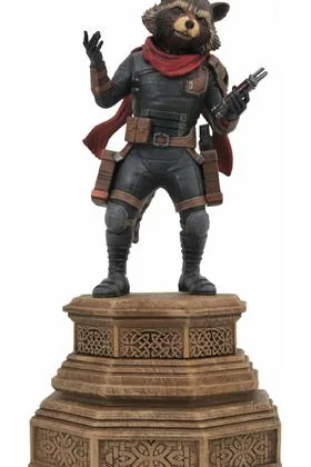 ROCKET RACCOON FIG 18 CM MARVEL GALLERY AVENGERS ENDGAME PVC DIORAMA