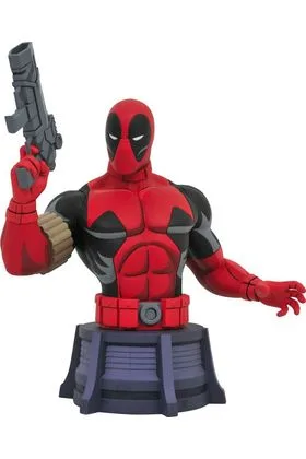 DEADPOOL MINI BUSTO RESINA 15 CM MARVEL ANIMATED X-MEN