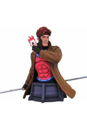 GAMBITO BUSTO RESINA 15 CM  MARVEL ANIMATED X-MEN 1/7 SCALE