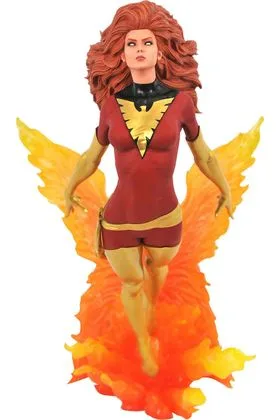 VS. DARK PHOENIX FIGURA 25 CM DIORAMA PVC MARVEL COMIC GALLERY