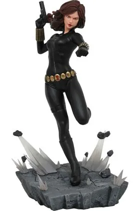 Black Widow Estatua Resina 28 CM Marvel Comic Premier Collection