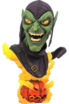 GREEN GOBLIN BUST MARVEL LEGENDS IN 3D 1/2 SCALE