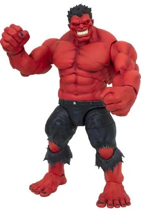 ALL NEW RED HULK ACTION FIGURE FIG. 23 CM MARVEL SELECT RE-RUN