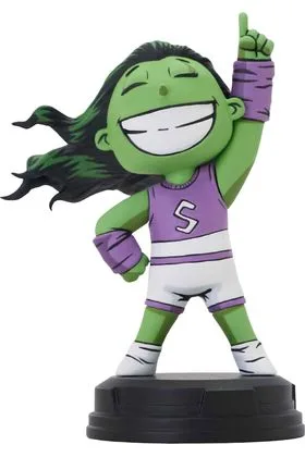 SHE-HULK ANIMATED SCOTTY YOUNG ESTATUA RESINA 13 CM MARVEL ANIMATED STYLE RE-ISSUE