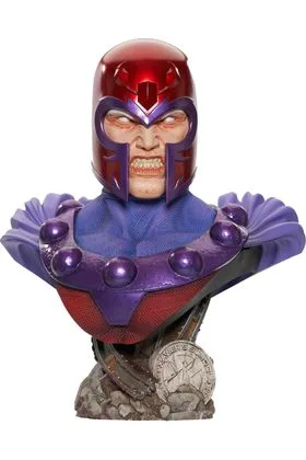 MAGNETO 1/2 SCALE BUST MARVEL LENGENDS IN 3D