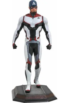 CAPITAN AMERICA TRAJE EQUIPO DIORAMA 23 CM MARVEL MOVIE GALLERY AVENGERS: ENDGAME RE-RUN