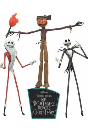 JOBS OF JACK SKELLINGTON BOX SET 6 FIG. AF THE NIGHTMARE BEFORE CHRISTMAS