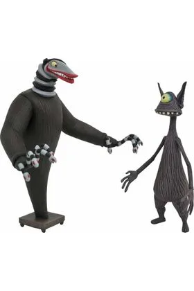 CREATURE & CYCLOPS PACK 2 FIGURAS THE NIGHTMARE BEFORE CHRISTMAS PREVIEWS EXCLUSIVE