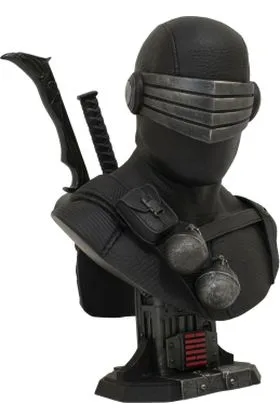 SNAKE EYES BUSTO 25 CM GI JOE LEGENDS IN 3D 1/2 SCALE