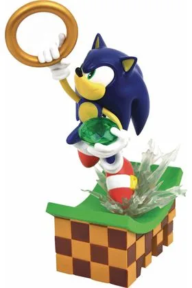 SONIC EL ERIZO DIORAMA PVC 23 CM SONIC THE HEDGEHOG GALLERY