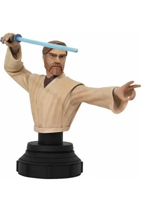 OBI-WAN MINI BUSTO RESINA 15 CM 1/7 SCALE STAR WARS THE CLONE WARS