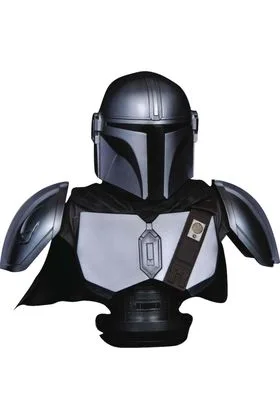 THE MANDALORIAN BESKAR ARMOR BUSTO RESINA 25 CM 1/2 SCALE LEGENDS IN 3D STAR WARS