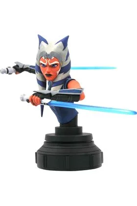 AHSOKA TANO BUSTO RESINA 15 CM 1/7 SCALE STAR WARS THE CLONE WARS