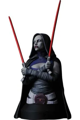 ASAJJ VENTRESS BUSTO RESINA 20 CM 1/6 SCALE STAR WARS THE CLONE WARS