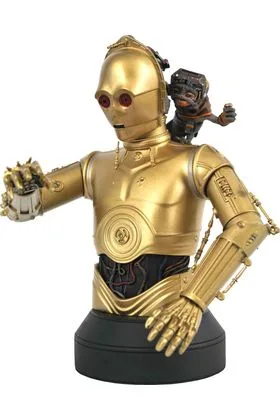C-3PO & BABU FRIK BUSTO RESINA 15 CM 1/6 SCALE STAR WARS EP 9 THE RISE OF SKYWALKER
