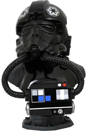PILOTO TIE BUSTO RESINA 25 CM LEGENDS IN 3D STAR WARS  1/2 SCALE