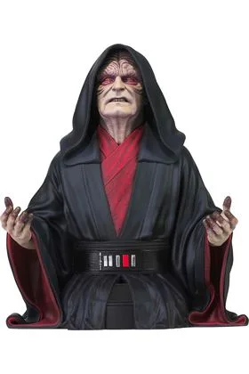 EMPEROR PALPATINE MINI BUSTO RESINA 18 CM 1/6 SCALE STAR WARS EP 9 THE RISE OF SKYWALKER