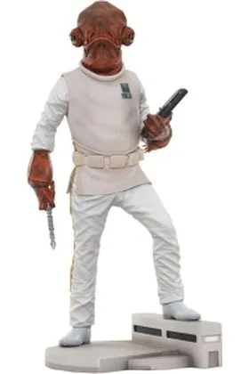 ADMIRAL ACKBAR FIGURA RESINA 30 CM STAR WARS RETURN OF THE JEDI MILESTONES 1/6 SCALE