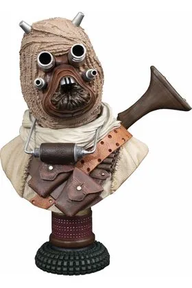TUSKEN RAIDER BUSTO 25 CM SW A NEW HOPE LEGENDS IN 3D 1/2 SCALE