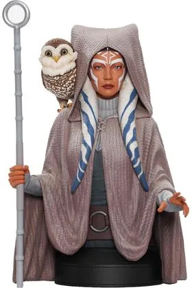 AHSOKA TANO MINI BUSTO RESINA 15 CM STAR WARS REBELS 1/6 SCALE