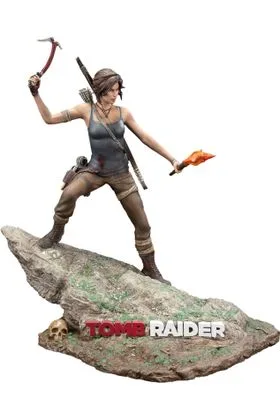 LARA CROFT SURVIVOR ERA VERSION STATUE 28 CM TOMB RAIDER