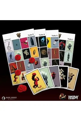 LOTERIA HELLBOY JUEGO DE CARTAS