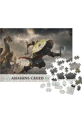 ASSASSINS CREED VALHALLA ASALTO AL FUERTE PUZLE 1000 PIEZAS 50x70