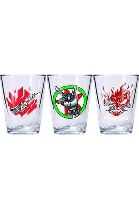 CYBERPUNK 2077 SET VASOS CHUPITO CRISTAL CYBERPUNK 2077