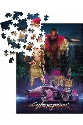 Neokitsch Puzzle 1000 Piezas Cyberpunk 2077