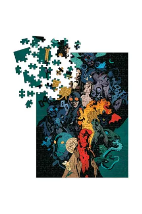HELLBOY: HIS LIFE AND TIMES PUZZLE 1000 PIEZAS HELLBOY