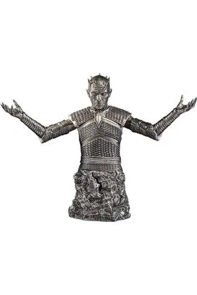 REY DE LA NOCHE (NIGHT'S KING) BUSTO PLATA 28,5 CM HBO GAME OF THRONES