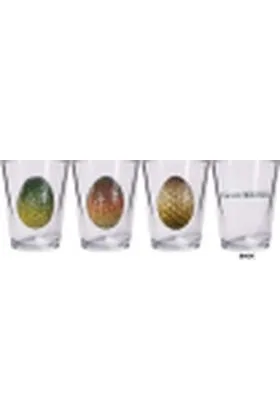 HUEVOS DRAGON SET VASOS CHUPITO GAME OF THRONES