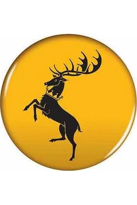 ESCUDO BARATHEON PIN 6 CM GAME OF THRONES
