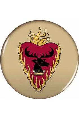 ESCUDO STANNIS PIN 6 CM GAME OF THRONES