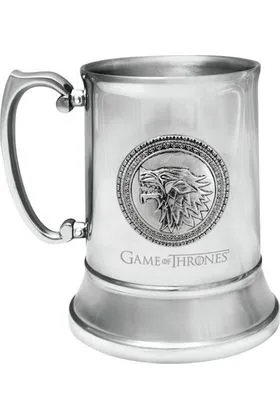 ESCUDO STARK JARRA ACERO INOXIDABLE GAME OF THRONES RE-RUN