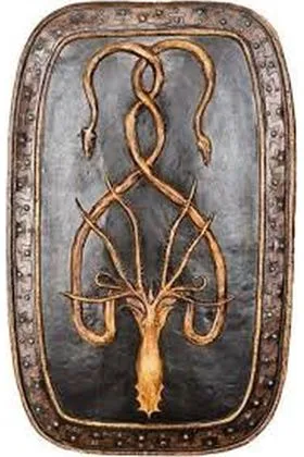 GREYJOY EMBLEMA CASA PLACA PARED 24,5 HBO GAME OF THRONES