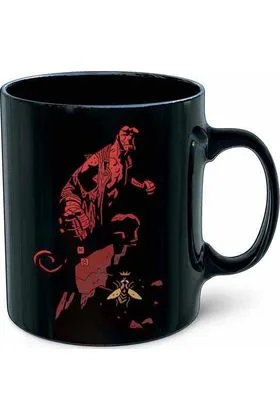 LOGO HELLBOY TAZA CERAMICA HELLBOY