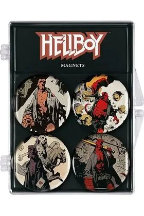 PERSONAJES HELLBOY SET 4 IMANES HELLBOY