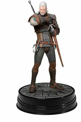 GERALT DE RIVIA FIGURA 25 CM THE WITCHER 3 - WILD HUNT: DELUXE HEART OF STONE RE-RUN