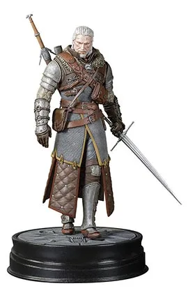 GERALT GRAN MAESTRO ARMADURA OSUNA FIGURA 20 CM THE WITCHER 3