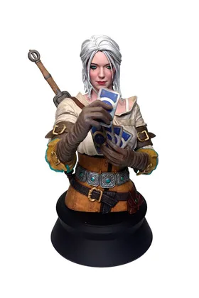 CIRI PLAYING GWENT BUSTO 21,60 CM THE WITCHER 3