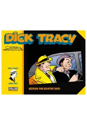 DICK TRACY  QUEMADO POR BLOWTOP JONES (1950-1951)