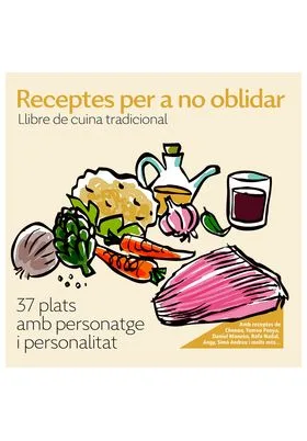 RECEPTES PER A NO OBLIDAR. 37 PLATS AMB PERSONATGE I PERSONALITAT (CATALA)