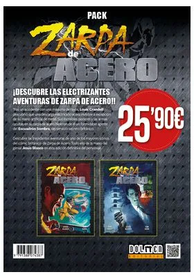 ZARPA DE ACERO PACK