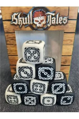 Skull Tales Set 10 Dados Especiales