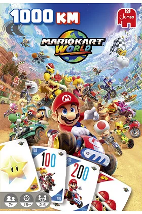 1000 KM - JUEGO DE CARTAS MARIO KART WORLD