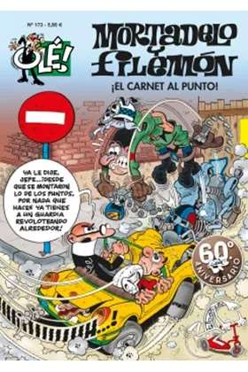 OLE MORTADELO 173: ¡EL CARNET, AL PUNTO!